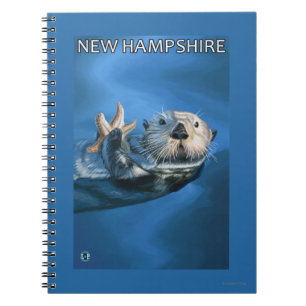 Carnet Scène de Otter de mer du New Hampshire