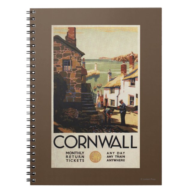 Carnet Scène de rue avec deux hommes en train de travaill (Devant)