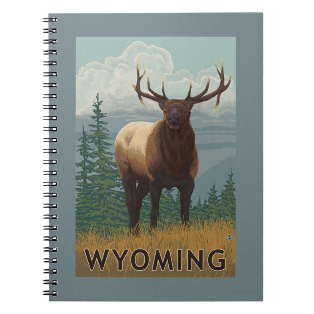 Carnet Scène ElkWyoming (Devant)