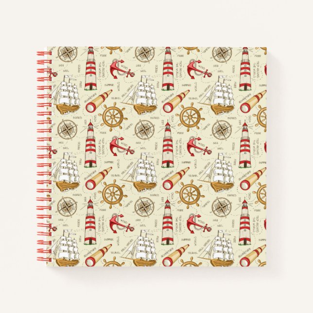 Carnet Scène Océanique (Devant)