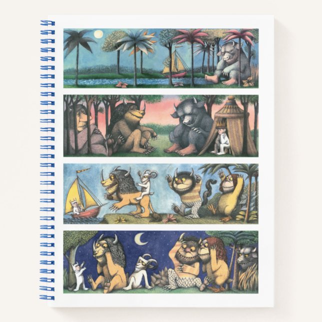 Carnet Scènes de Max et les Maximonstres (Devant)
