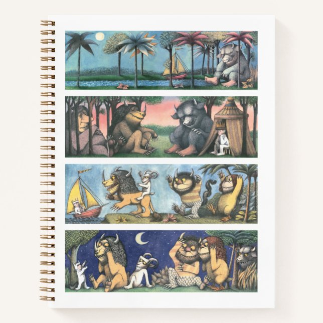 Carnet Scènes de Where The Wild Things Are (Devant)