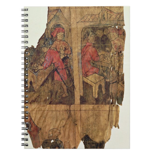 Carnet Scènes des opérations bancaires, page d'un manuel, (Devant)