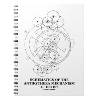 Carnet Schatics Of The Antikythera Mechanism