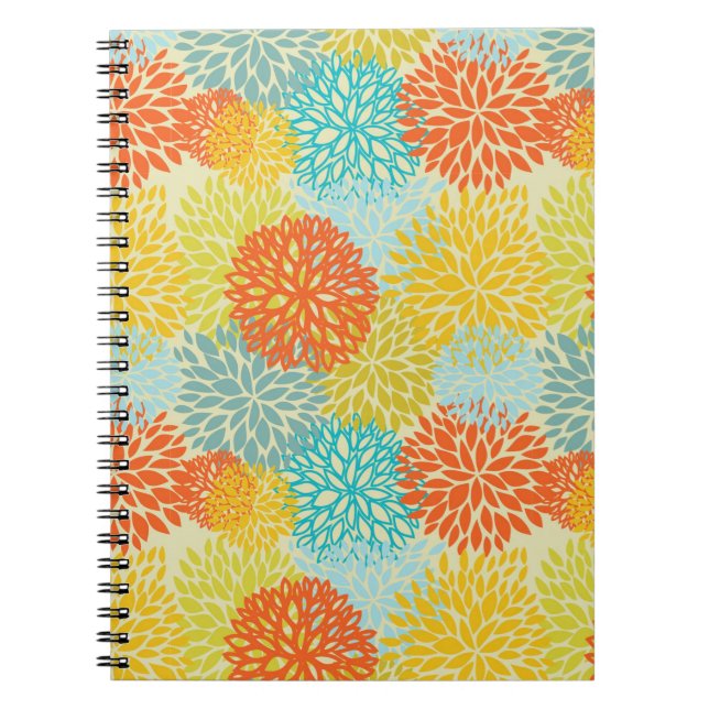 Carnet Schéma floral 3 (Devant)