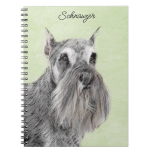 Carnet Schnauzer (Giant, Standard) Peinture - Chien Art