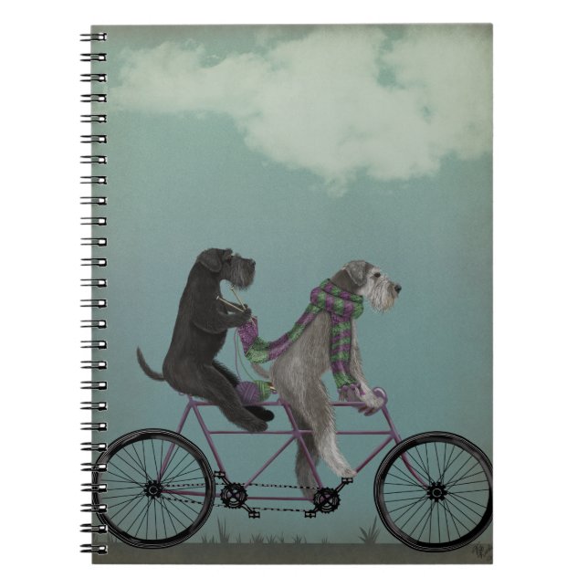 Carnet Schnauzer Tandem (Devant)