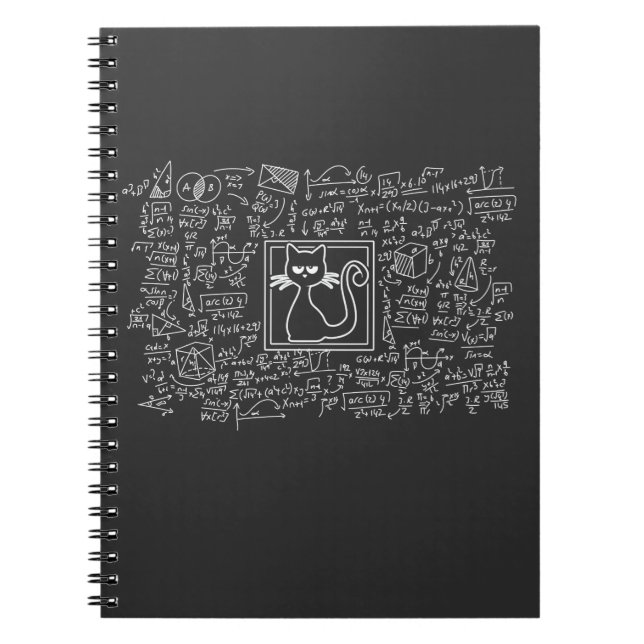 Carnet Schrodingers Cat Box Funny Science Physique Nerd (Devant)