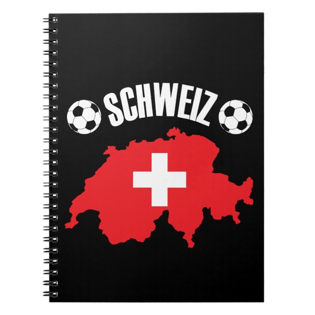 Carnet Schweiz Suisse Football (Devant)