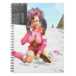 Carnet Sci Fi Femme Cyborg