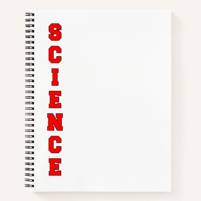 Carnet Science (Devant)