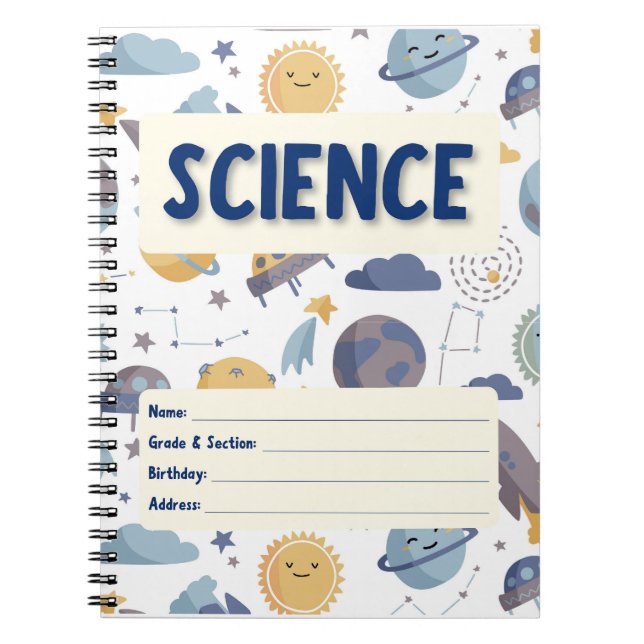 Carnet Science (Devant)