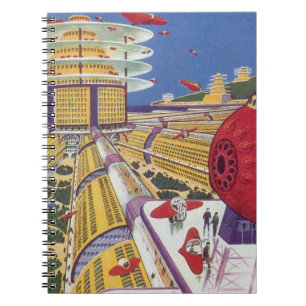 Carnet Science-fiction vintage, New York City futuriste