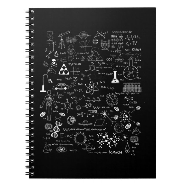 Carnet Science Physique Chimie Biologie Astronomie (Devant)