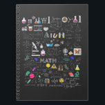 Carnet Science Physique Math Chimie Biologie Astronomie<br><div class="desc">Le cadeau parfait lorsque vous enseignez la chimie ou que vous êtes un enseignant en sciences à l'école ou à l'université. Un vêtement de science amusant.</div>