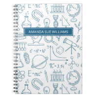 Science / Scientist - Your Name /Monogram Notebook