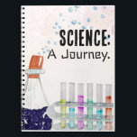 Carnet Science : Un voyage<br><div class="desc">Forgez votre propre voyage universitaire avec ce carnet scientifique personnalisé.</div>