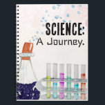 Carnet Science : Un voyage<br><div class="desc">Forgez votre propre voyage universitaire avec ce carnet scientifique personnalisé.</div>