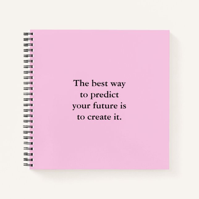 Carnet scolaire Inspirational Positive Affirmation (Devant)