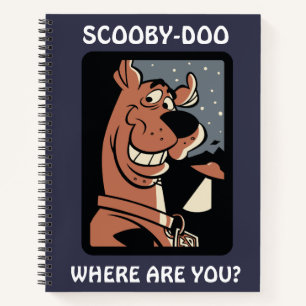 Carnet Scooby Doo avec OVNI