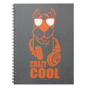 Carnet Scooby-Doo "Cool fou" casque graphique