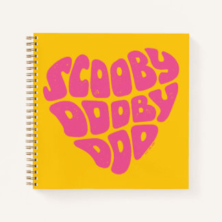 Carnet Scooby Doo Doo Heart