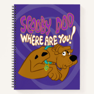 Carnet Scooby-Doo effrayé