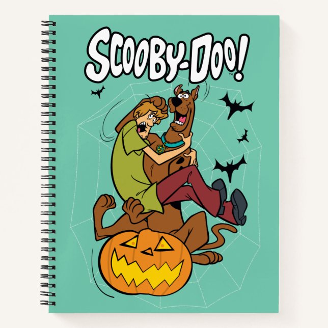 Carnet Scooby-Doo et Shaggy Halloween Fright (Devant)
