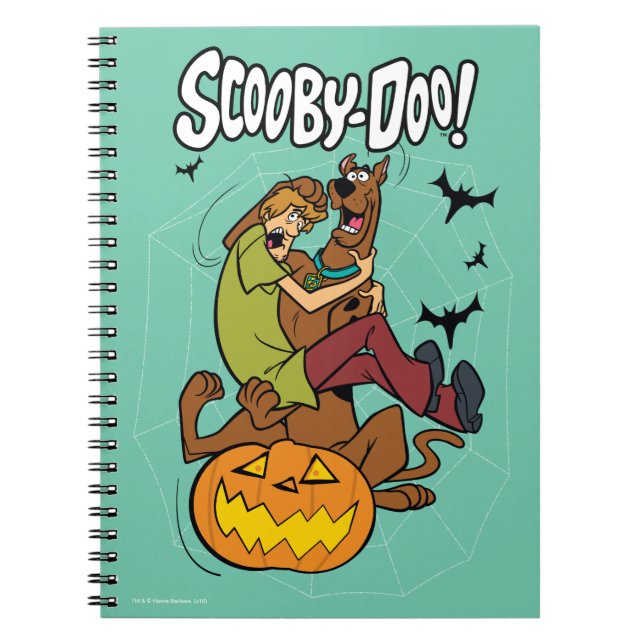 Carnet Scooby-Doo et Shaggy Halloween Fright (Devant)