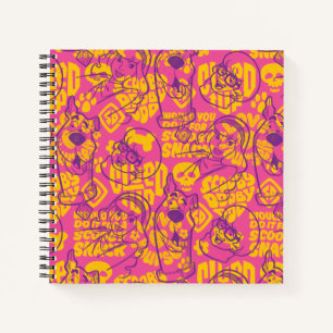 Carnet Scooby-Doo   Funky Flower Motif