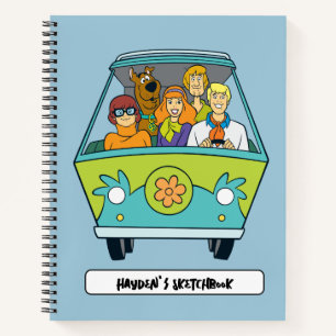 Carnet Scooby-Doo & Gang Mystery Dessin