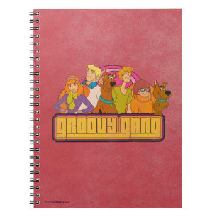 Carnet Scooby-Doo Graphique de dessin rétro "Gang Super