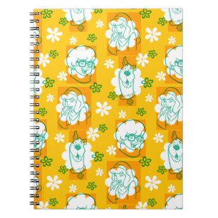 Carnet Scooby-Doo Modèle floral de caractère