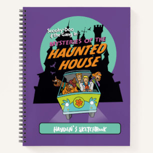 Carnet Scooby-Doo "Mystères De La Maison Hantée" Croquis