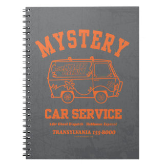 Carnet Scooby-Doo "Mystery Car Service" Graphique