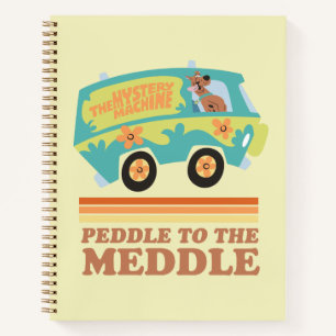 Carnet Scooby-Doo Mystery Machine "Peddle to the Meddle"