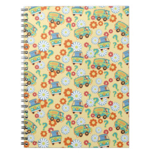 Carnet Scooby-Doo Mystery Motif de fleurs