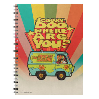 Carnet Scooby-Doo | "Où Es-Tu ?" Retro Cartoon Van