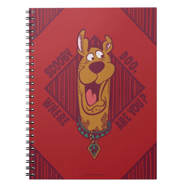 Carnet Scooby-Doo Où Êtes-Vous Graphique Tribal (Devant)