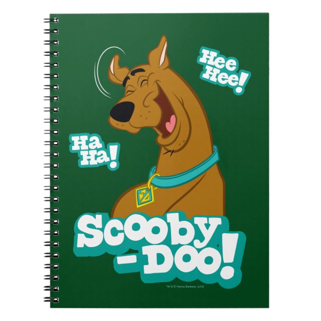Carnet Scooby-Doo Rire (Devant)