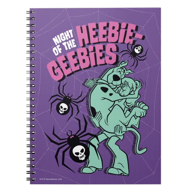 Carnet Scooby-Doo & Shaggy Heebie-Geebies (Devant)
