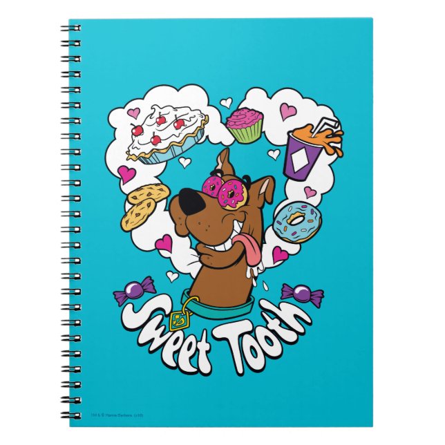 Carnet Scooby-Doo "Sweet Tooth" (Devant)