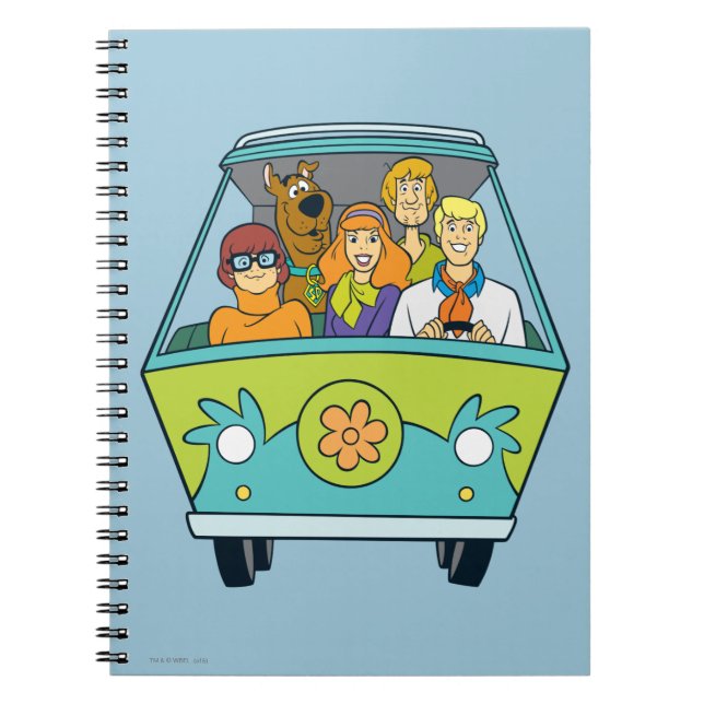 Carnet Scooby-Doo & The Gang Mystery Machine (Devant)