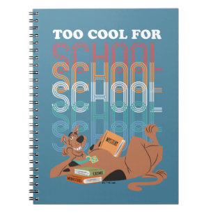 Carnet Scooby Doo Trop Cool Pour L'École