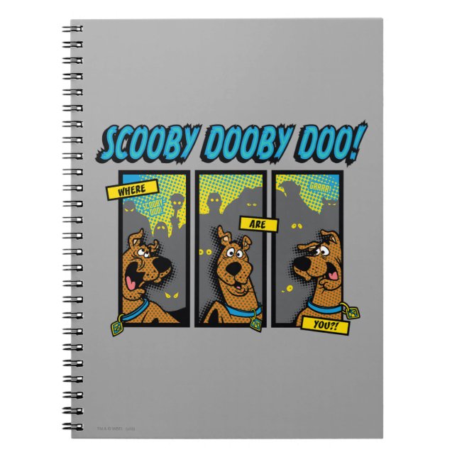 Carnet Scooby-Doo Where Are You Comic Panels (Devant)