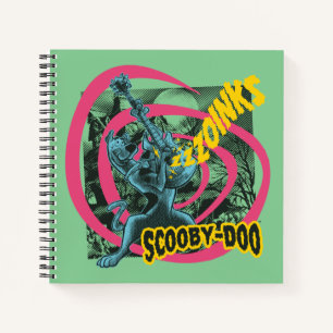 Carnet Scooby-Doo Zoinks Punk Guitare Graphisme