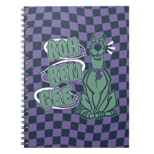 Carnet Scooby rétro "OMG"