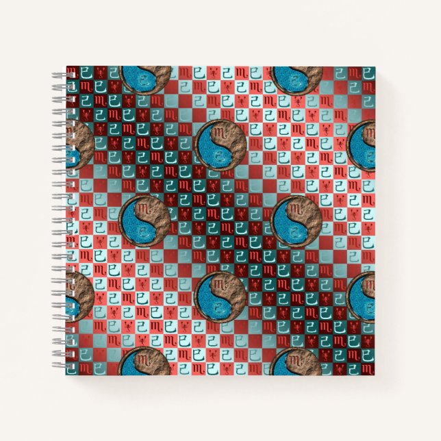 Carnet Scorpio & Earth Snake (Devant)