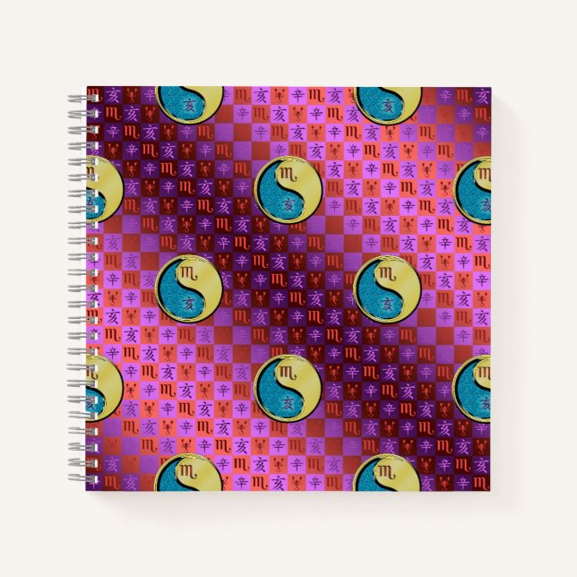 Carnet Scorpio & Metal Boar (Devant)