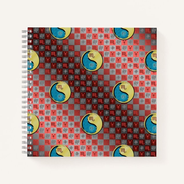 Carnet Scorpio & Metal Rabbit (Devant)